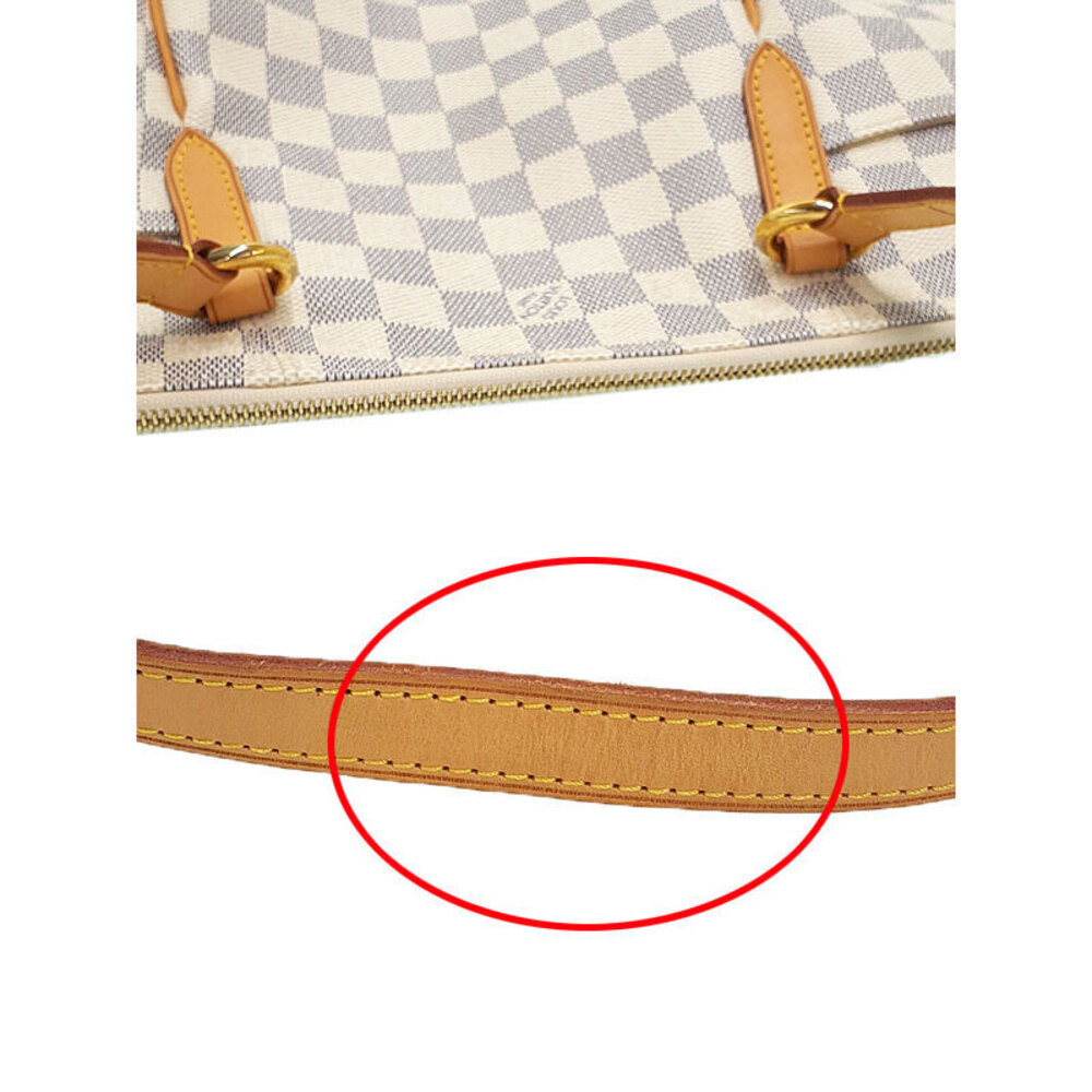 Louis Vuitton Azur Damier Totally Bag Tote White - Picture 7 of 8